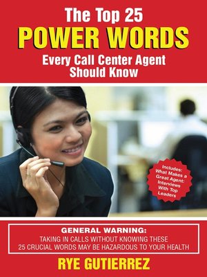 cover image of The Top 25 Power Words Every Call Center Agent Should Know